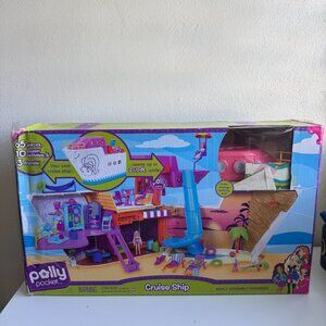 Polly Pocket Cruise Ship Large Playset w/ Box & Accessories
